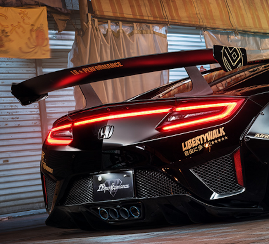 Liberty Walk - Acura NSX (NC1) Rear Diffuser – Lowered And Driven