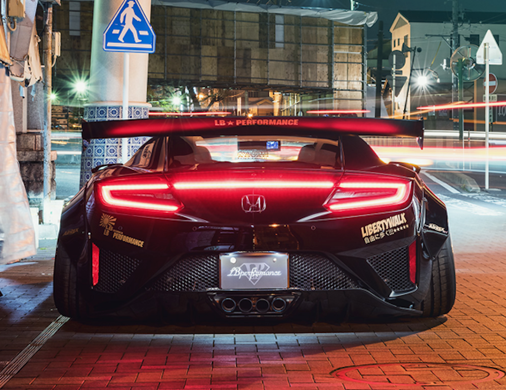 Liberty Walk - Acura NSX (NC1) Rear Diffuser – Lowered And Driven