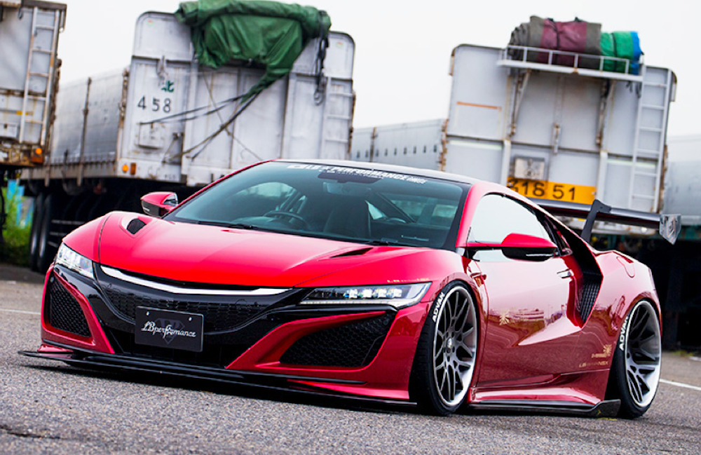 Liberty Walk - Acura NSX (NC1) Front Diffuser – Lowered And Driven